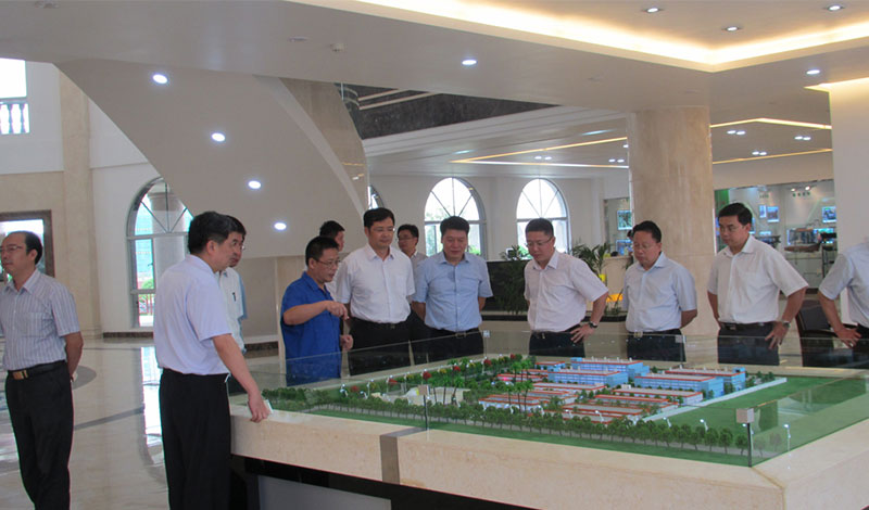 韶关市市长骆蔚峰、翁源县县委书记颜亮一行莅临我司考察